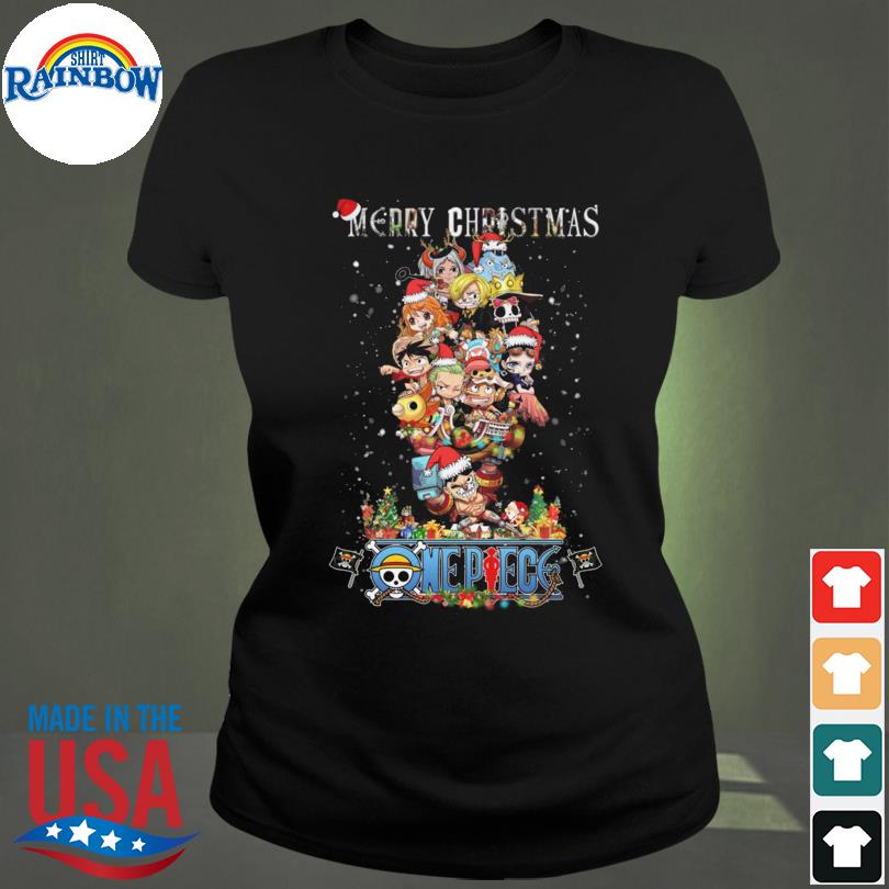 One Piece merry Christmas shirt, hoodie, sweater, long sleeve and tank top