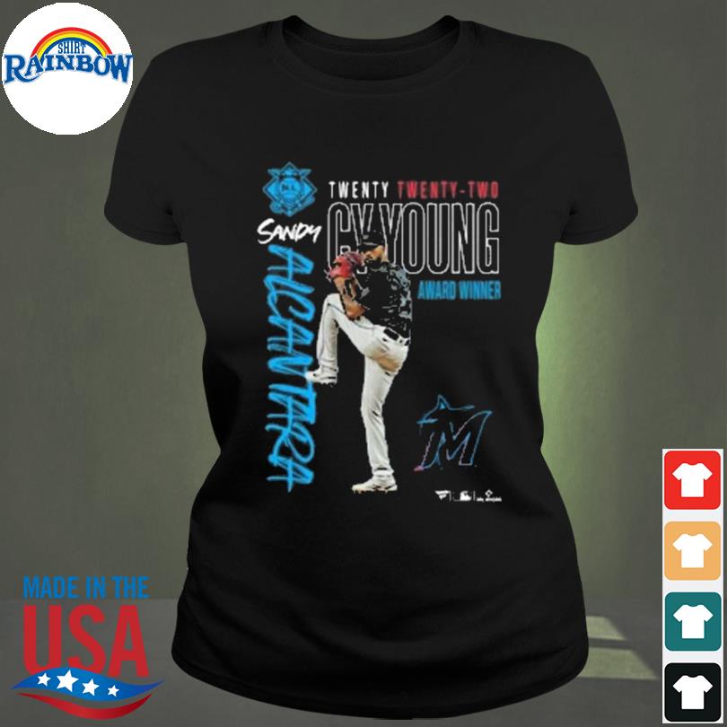 Sandy Alcantara Miami Marlins Women's 2022 NL Cy Young Award Winner shirt,  hoodie, sweater, long sleeve and tank top