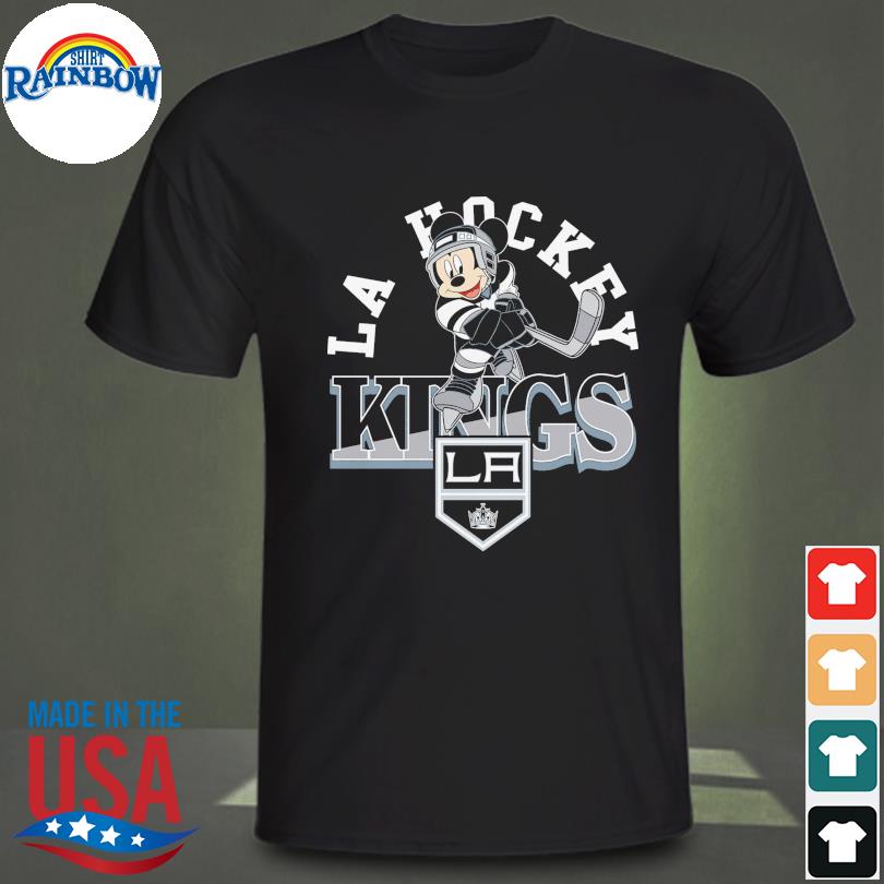 Mickey Mouse Los angeles kings toddler putting up numbers shirt