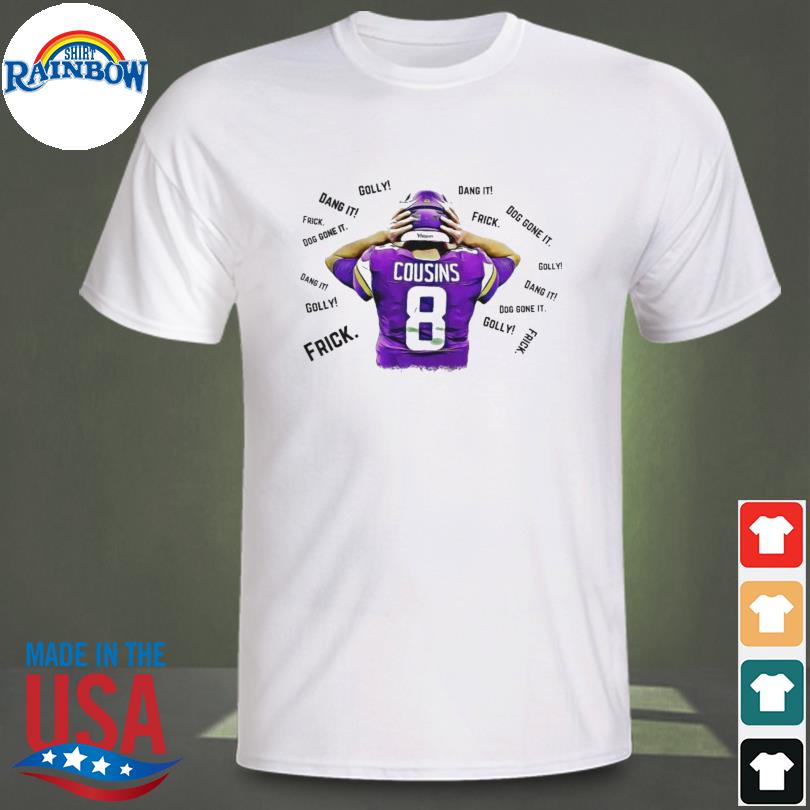 Kirk Cousins 8 Minnesota Vikings of football retro Shirt, hoodie, sweater,  long sleeve and tank top