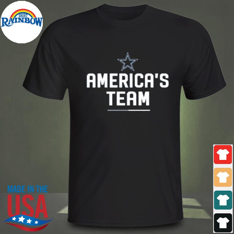 Navy Dallas Cowboys team slogan shirt