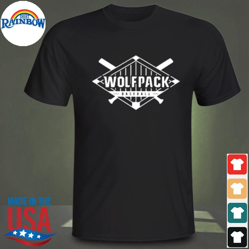 Nc state wolfpack baseball diamond shirt
