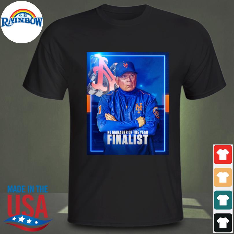 New york mets buck showalter nl manager of the year finalist shirt