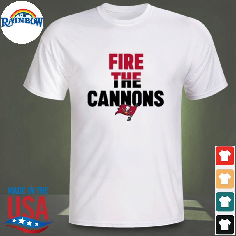 Nfl tampa bay buccaneers fire the cannons 2022 shirt