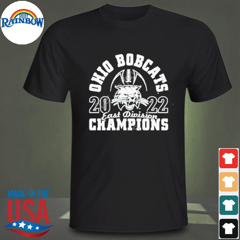 Official bobcats 2022 east division champions cbsohiou shirt
