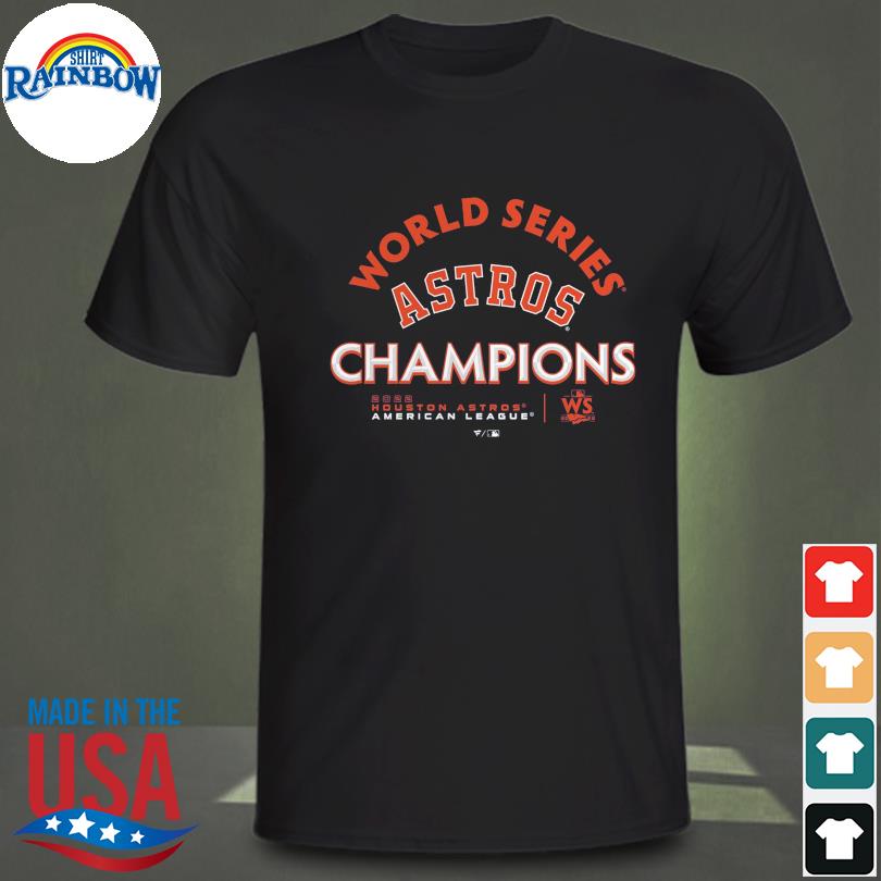 Official Houston Astros WS world series champs 2022 shirt