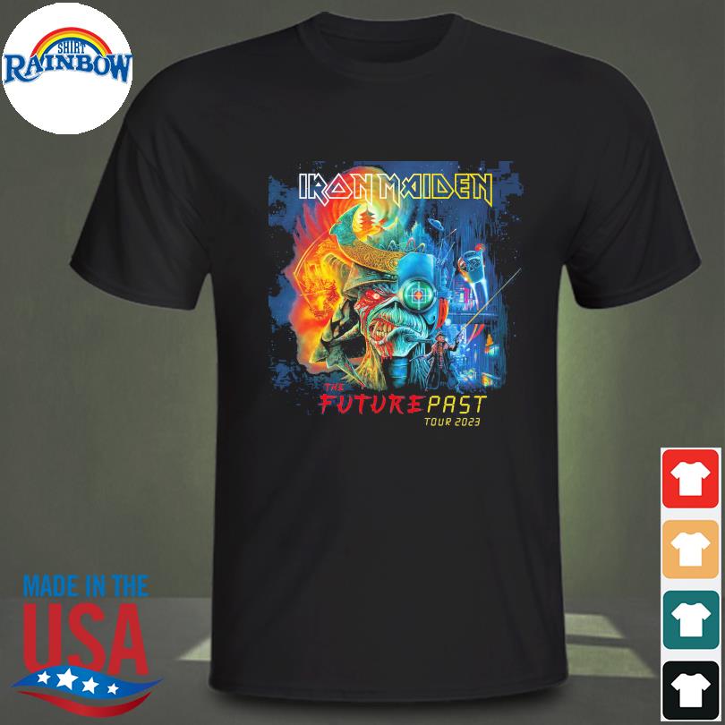 Official Iron maiden 2023 tour the future past shirt