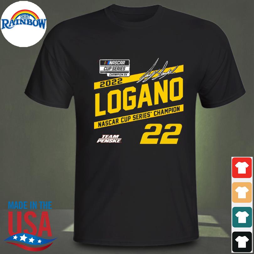 Official Joey logano team penske 2022 nascar cup series champion final shirt