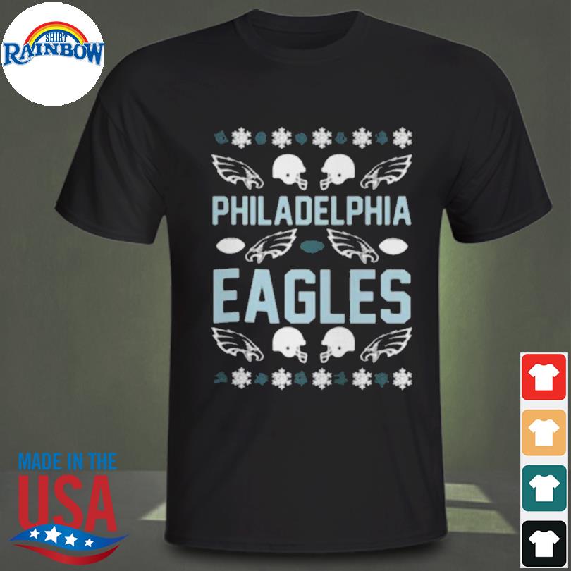 Philadelphia Eagles Snowflake Christmas Sweater