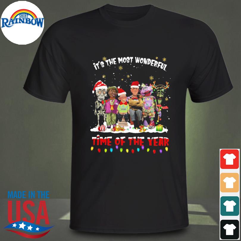 Santa Jeff Dunham Character it's the most wonderful time of the year christmas sweater