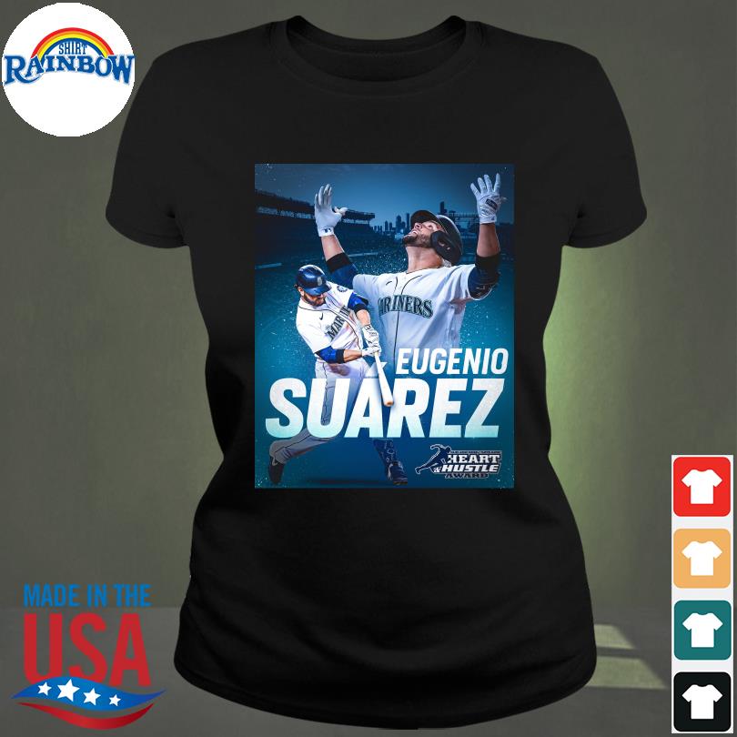 Eugenio Suarez heart & Hustle award shirt, hoodie, sweater, long