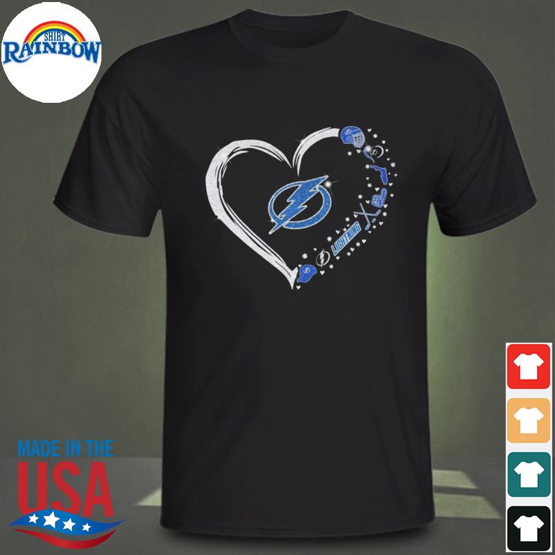 Tampa Bay Lightning logo 2022 hearts shirt