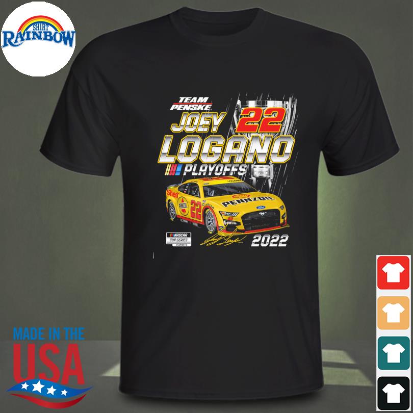 Team Penske Joey Logano 22 playoffs Nascar cup series signature shirt