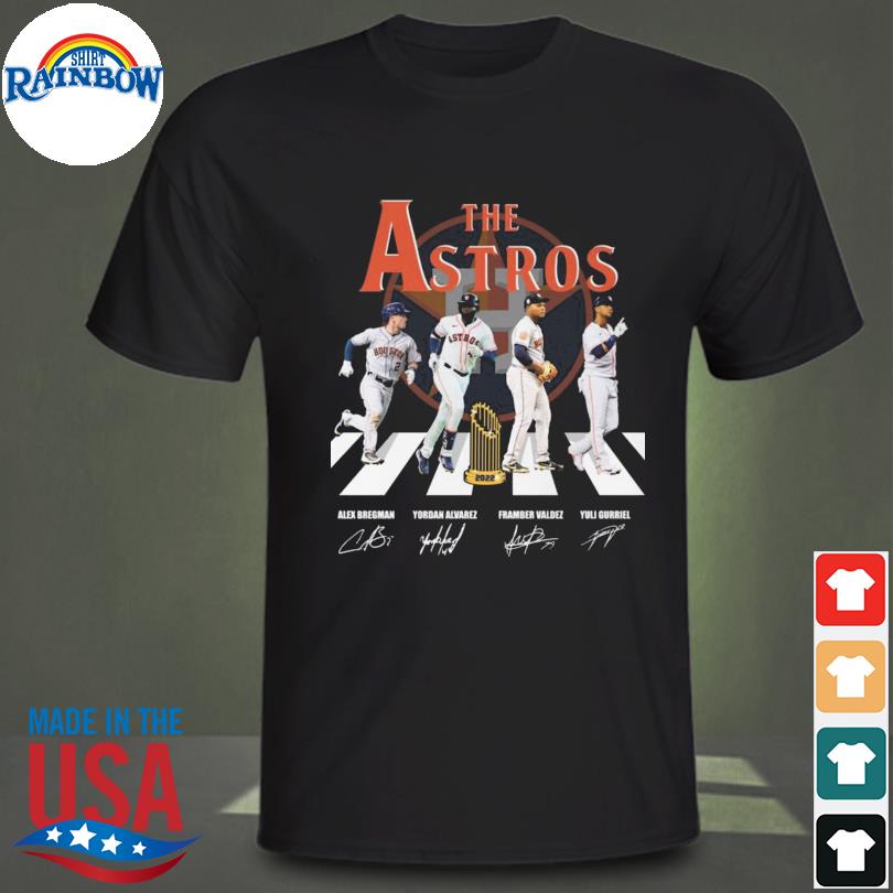 The Astros Houston Astros Abbey Road signatures shirt, hoodie, sweater,  long sleeve and tank top