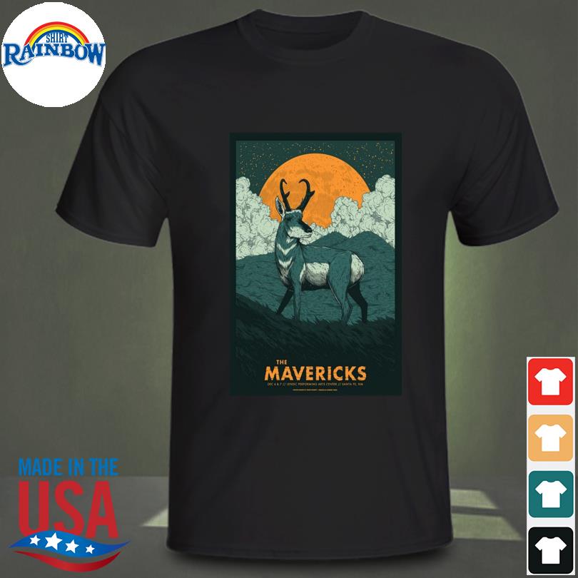 The mavericks santa fe dec 6 & 7 2022 lensic performing arts center shirt