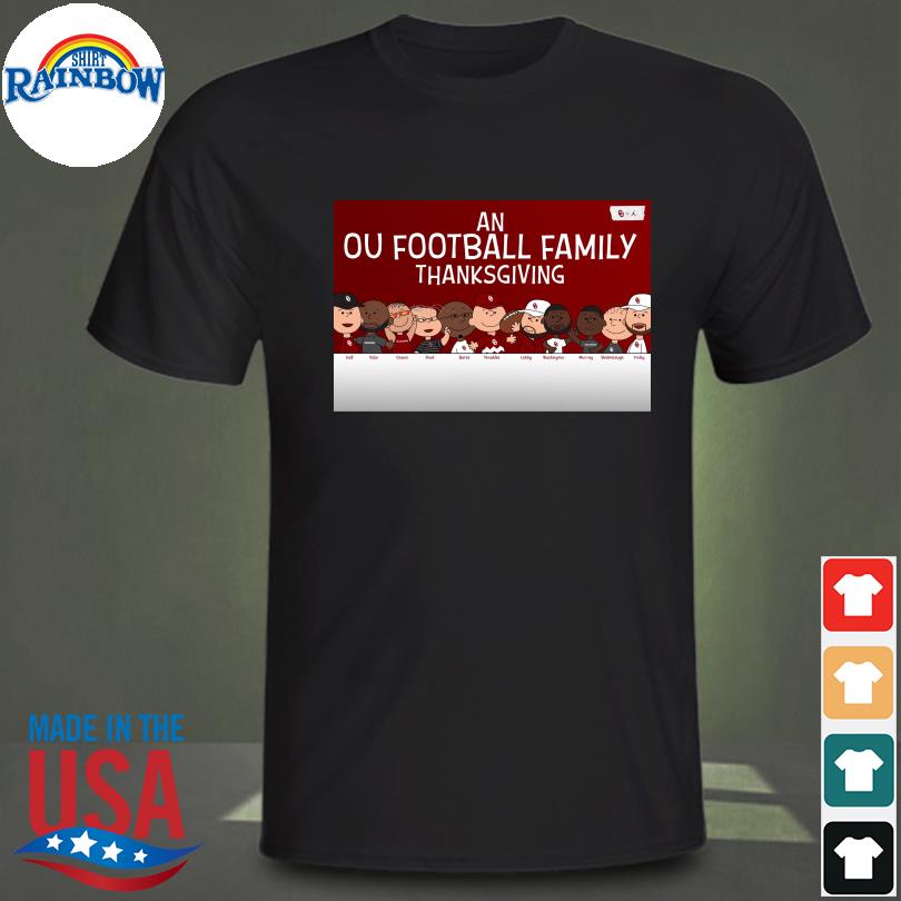 The Peanut Oklahoma an ou football family thanksgiving 2022 shirt
