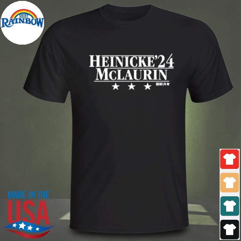 Washington commanders heinicke mclaurin 24 shirt