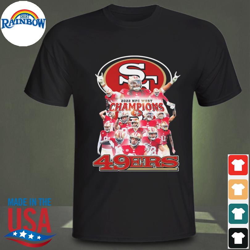 San Francisco 49ers Are 2022 NFC West Champions In NFL Playoffs Shirt,  hoodie, sweater, long sleeve and tank top