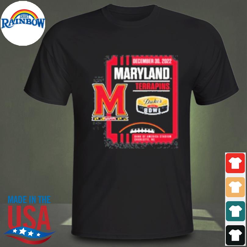 Maryland terrapins duke's mayo bowl shirt