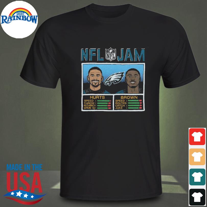 NFL Jam Philadelphia Eagles Jalen Hurts And A.J Brown Shirt, hoodie,  sweater, long sleeve and tank top