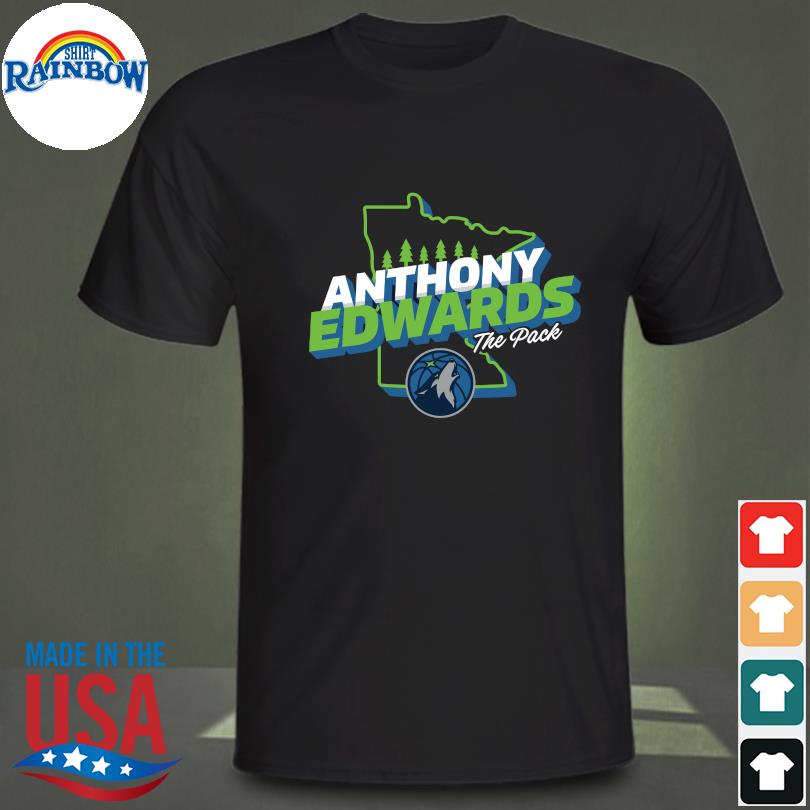 Anthony edwards minnesota timberwolves 2021 nba shirt