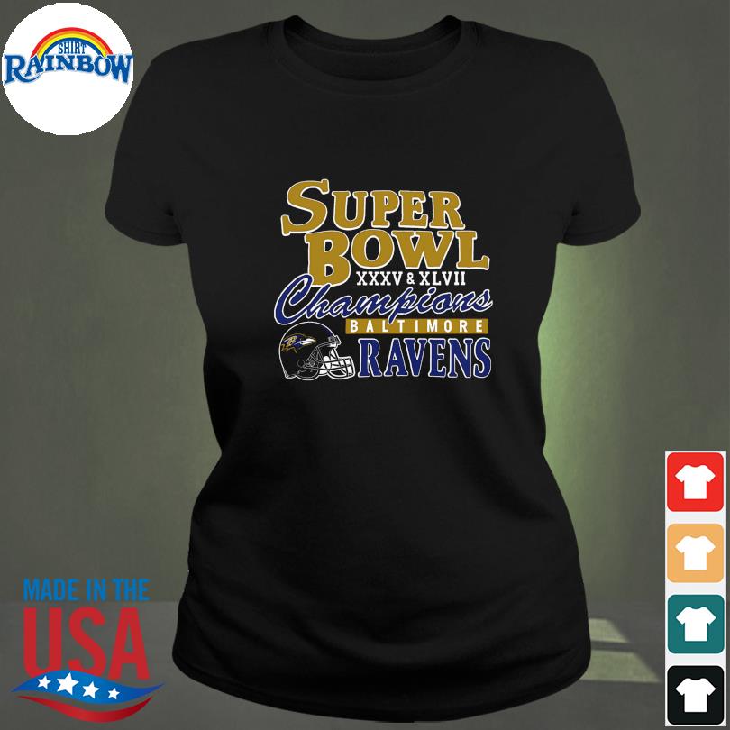 Baltimore Ravens Homage Super Bowl Classics Tri-Blend T-Shirt, hoodie,  sweater, long sleeve and tank top