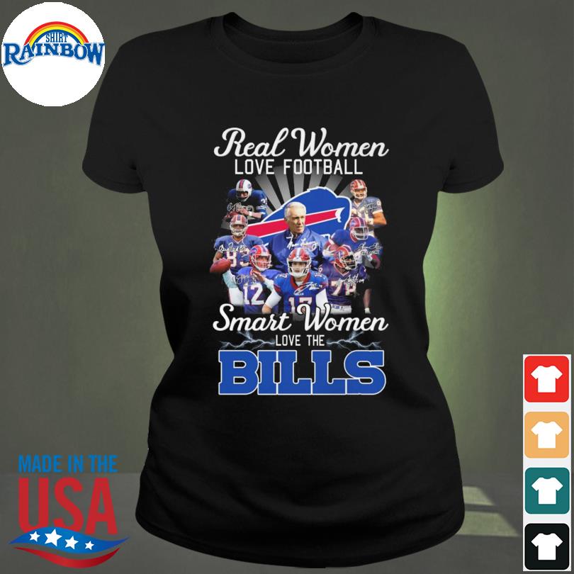 The Bills Abbey Road Real Women Love Football Smart Women Love The Buffalo  Bills Signatures Shirt, hoodie, sweater, long sleeve and tank top