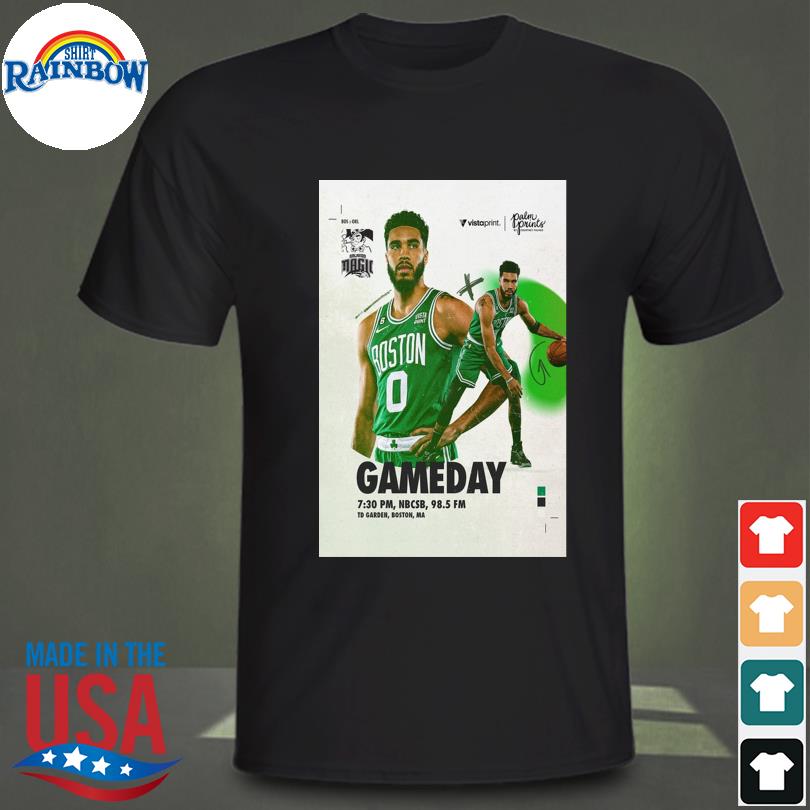 Celtics vs. magic td garden shirt