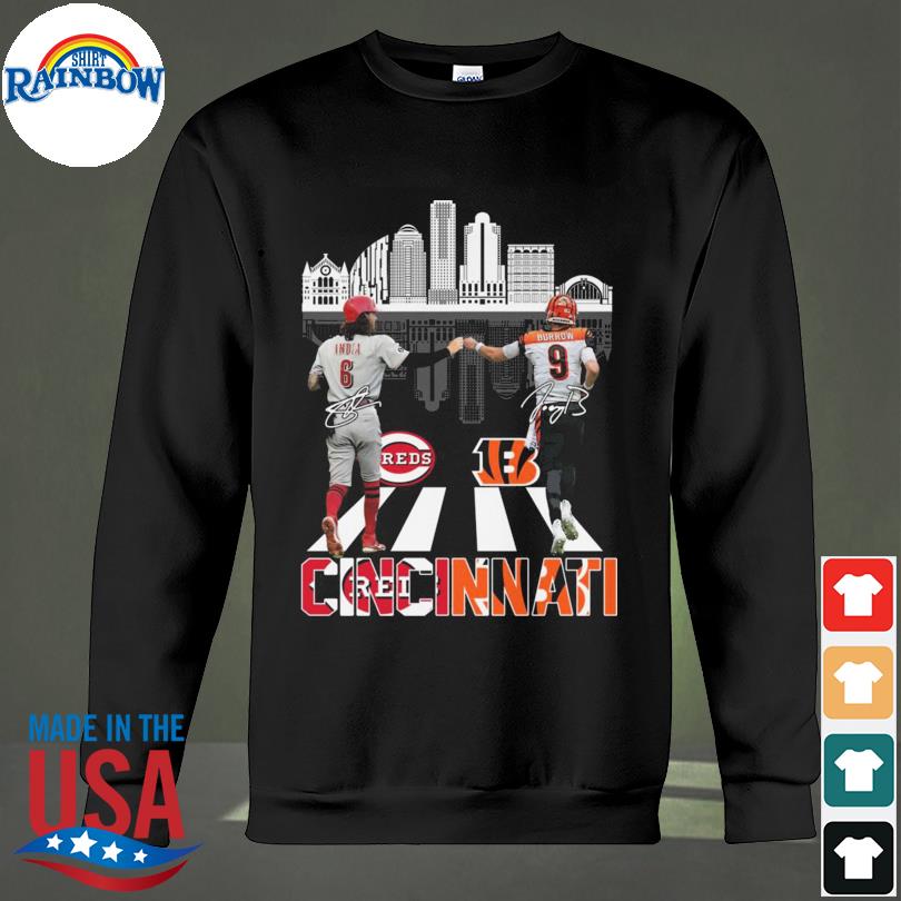 The Cincinnati Bengals Abbey Road Signatures T-Shirt, hoodie, sweater, long  sleeve and tank top