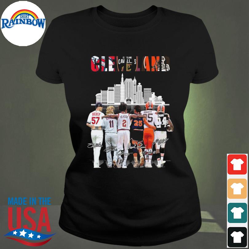 Cleveland Nick Chubb and Jose Ramirez City Champion signatures shirt -  Guineashirt Premium ™ LLC