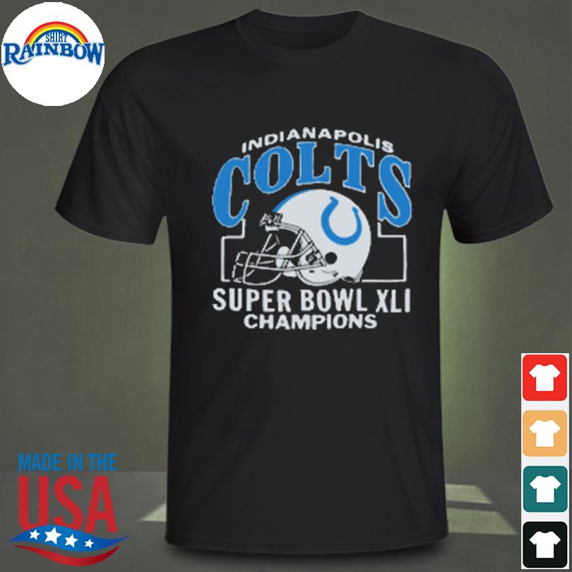 indianapolis Colts super bowl XLI champions shirt