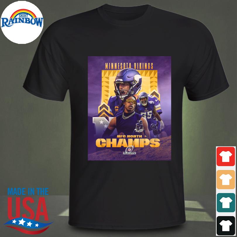 Minnesota Vikings NFC North Champs Shirt, hoodie, sweater, long sleeve and  tank top