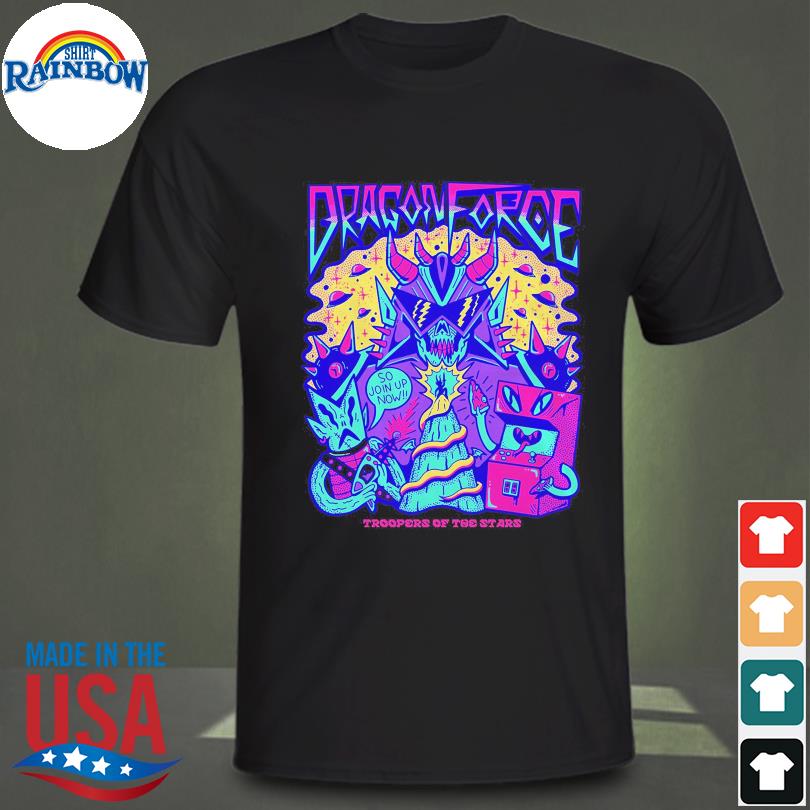 Dragonforce limited troopers of the stars shirt