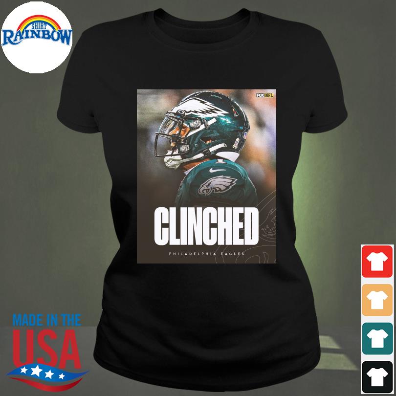 Philadelphia Eagles 2022 NFL Playoffs Clinched Shirt, hoodie, sweater, long  sleeve and tank top