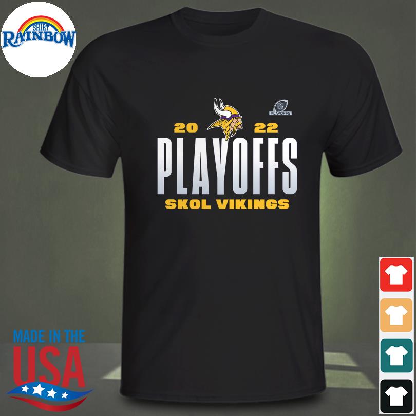 Minnesota Vikings 2022 NFL Playoffs Our Time Skol Vikings shirt