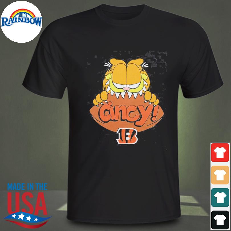 Garfield x cincinnati bengals shirt