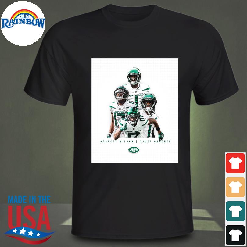 Sauce gardner and garrett wilson of new york jets is 2022 nfl rookies of  the year shirt, hoodie, sweater, long sleeve and tank top