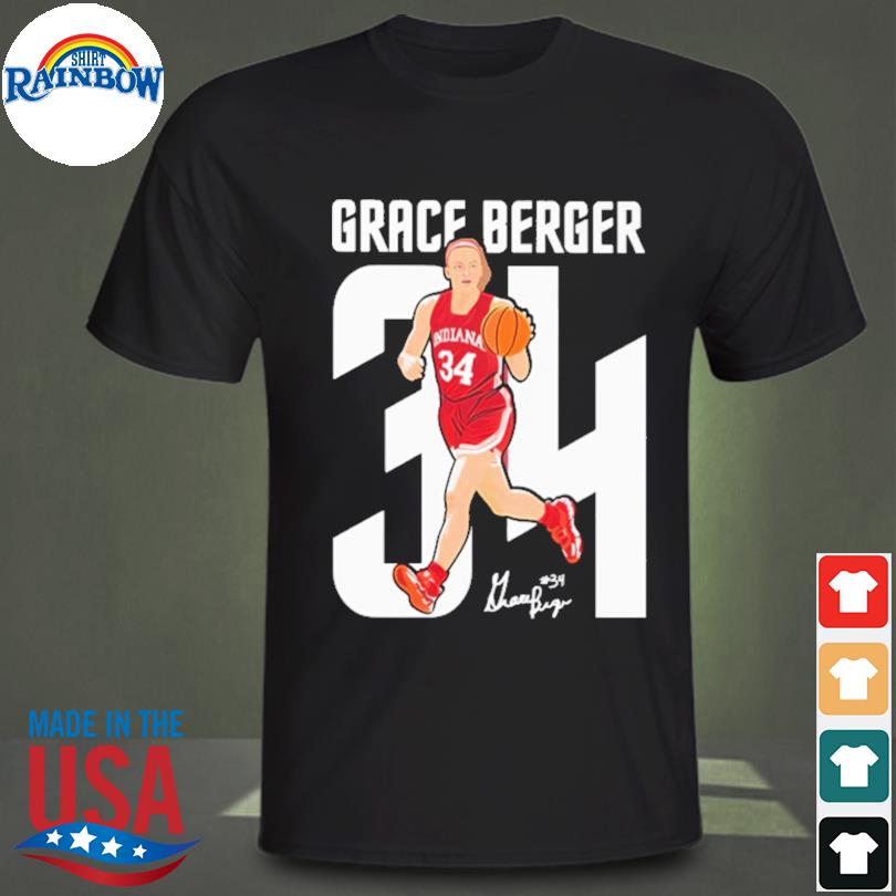 Grace berger Indiana Hoosiers men's basketball 2022 shirt