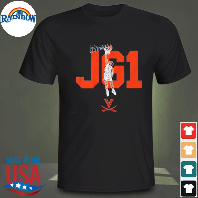 Jayden gardner jg1 Virginia basketball shirt