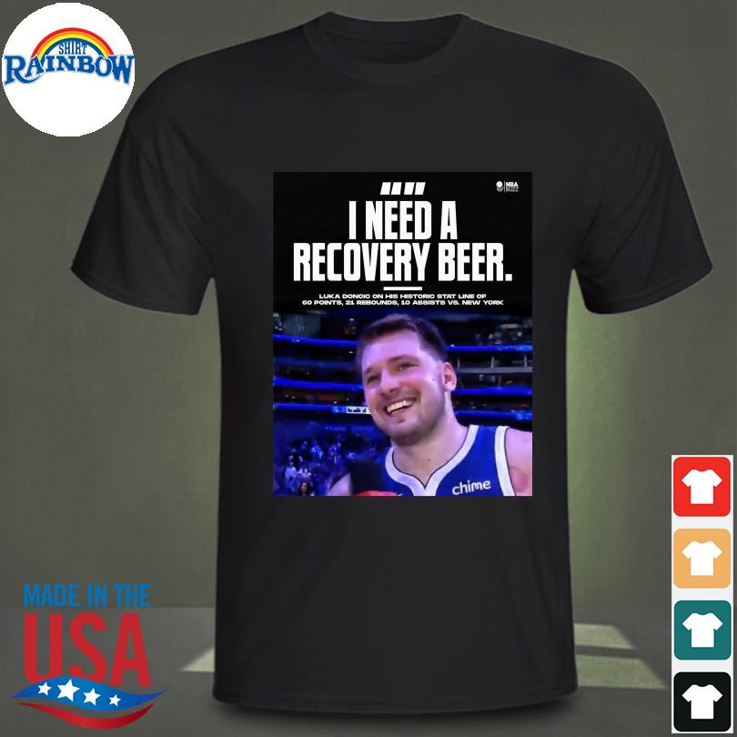 Luka doncic after dropping 2023 shirt