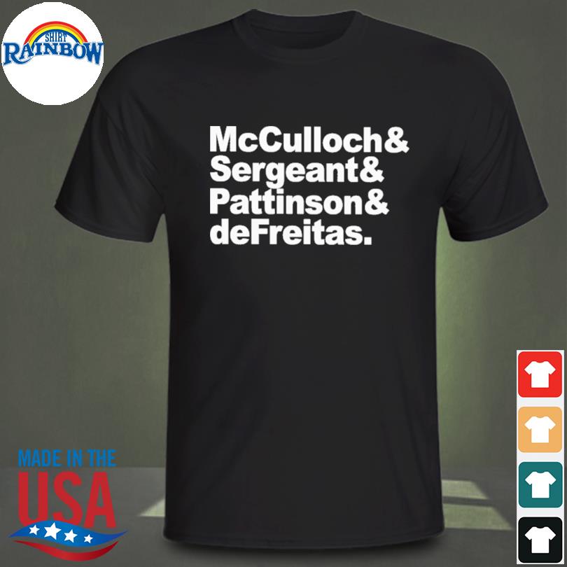 Mcculloch & Sergeant & Pattinson & Defreitas Shirt