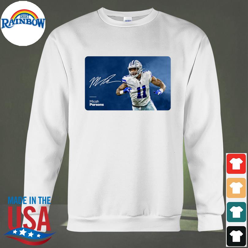 Micah Parsons Dallas Cowboys Superstar Pose signature shirt, hoodie,  sweater, long sleeve and tank top