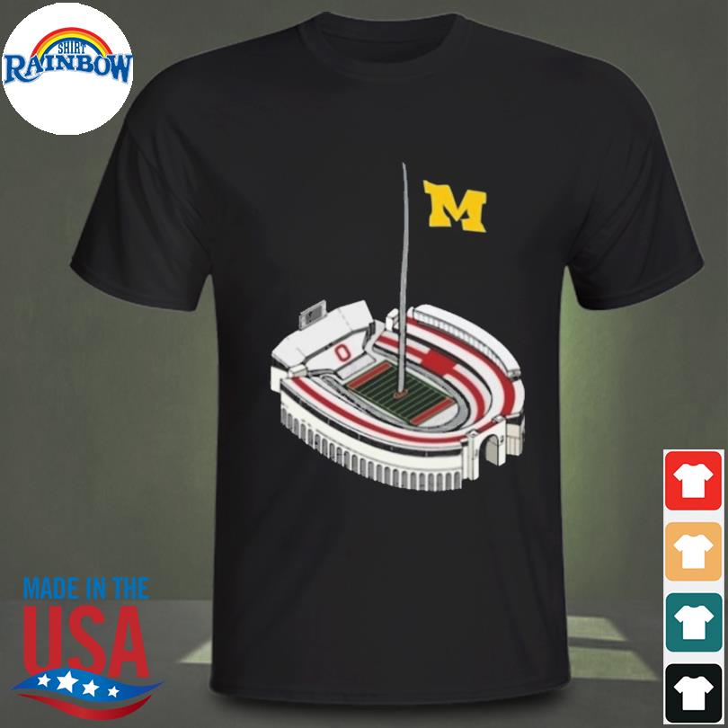 Michigan Wolverines flag pitch 2022 shirt