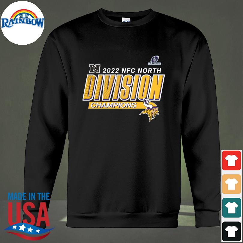 Minnesota vikings 2022 nfc north division champions big & tall divide &  conquer shirt, hoodie, sweater, long sleeve and tank top