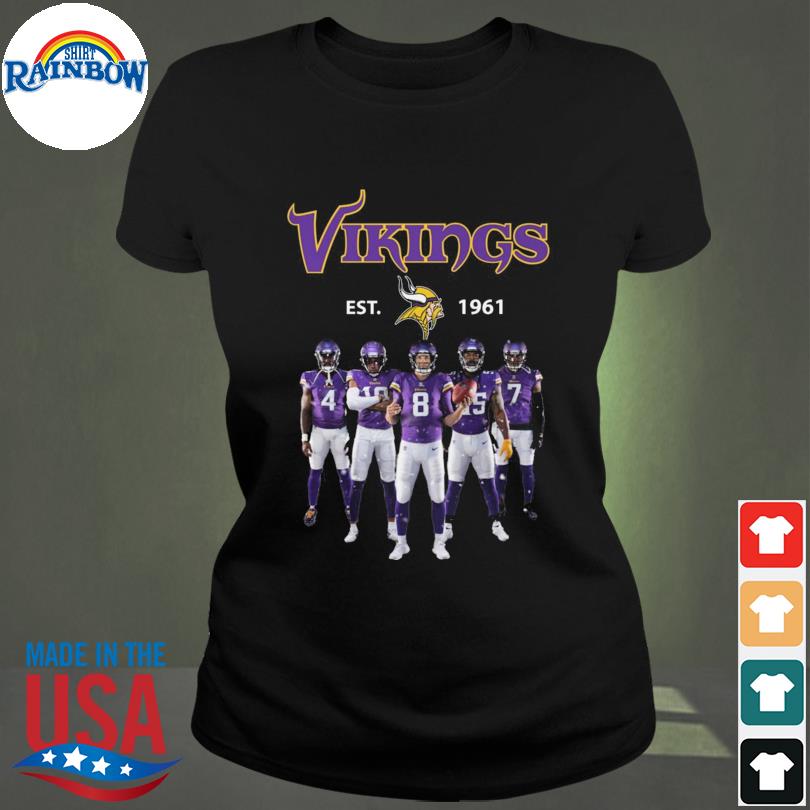 Nice minnesota Vikings Est 1961 champions 2022 shirt, hoodie, sweater, long  sleeve and tank top