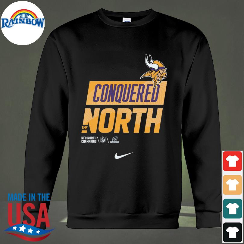 Minnesota Vikings Nike 2022 NFC North Division Champions Locker Room Trophy  Collection Long Sleeve T-Shirt - Black