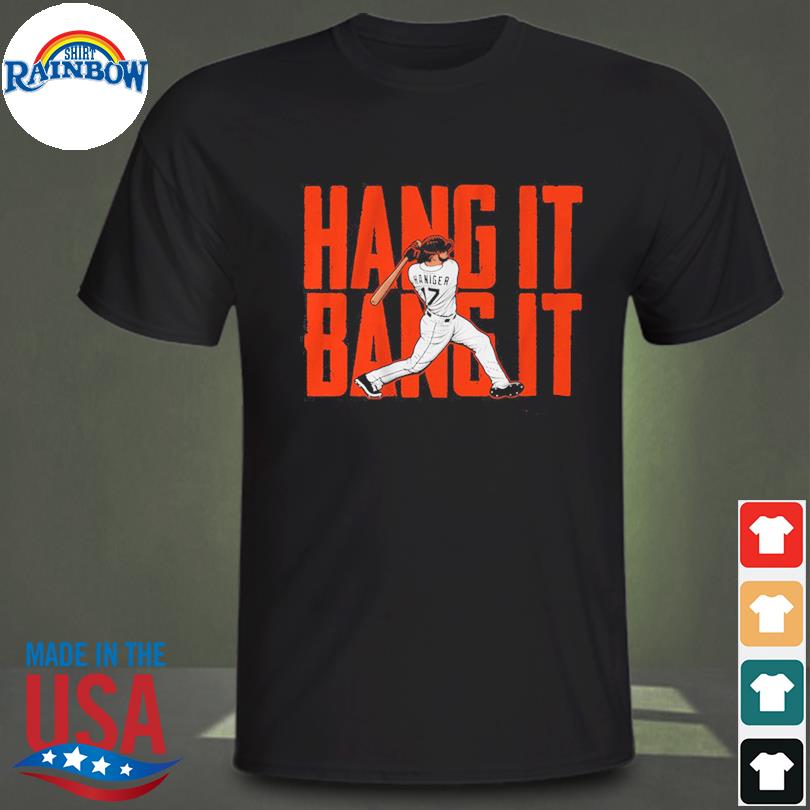 Mitch haniger hang it bang it san francisco shirt