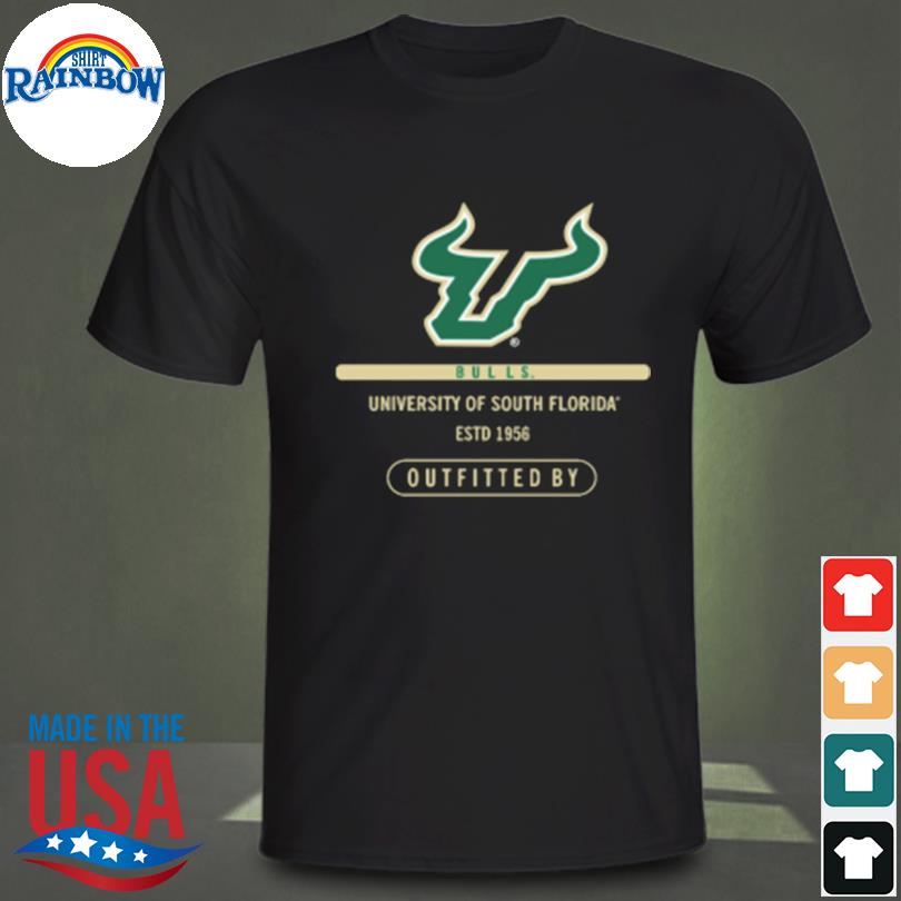 Ncaa men's green south florida bulls team creator est 1956 shirt