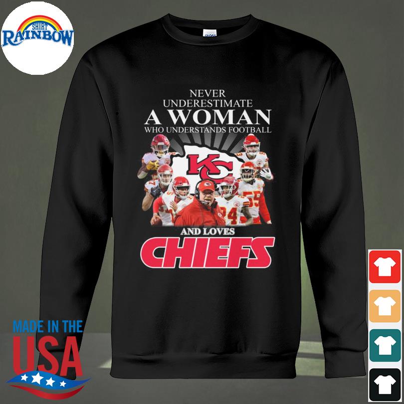 A Woman Who Understands Football Kansas City Chiefs Shirt, hoodie