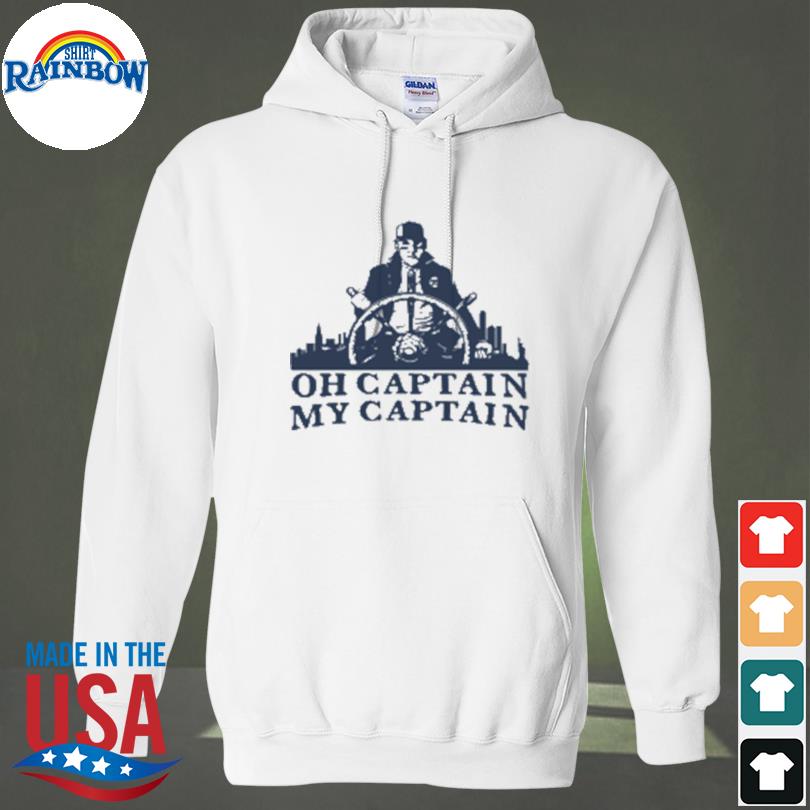 New york yankees aaron judge oh captain my captain shirt, hoodie, sweater,  long sleeve and tank top